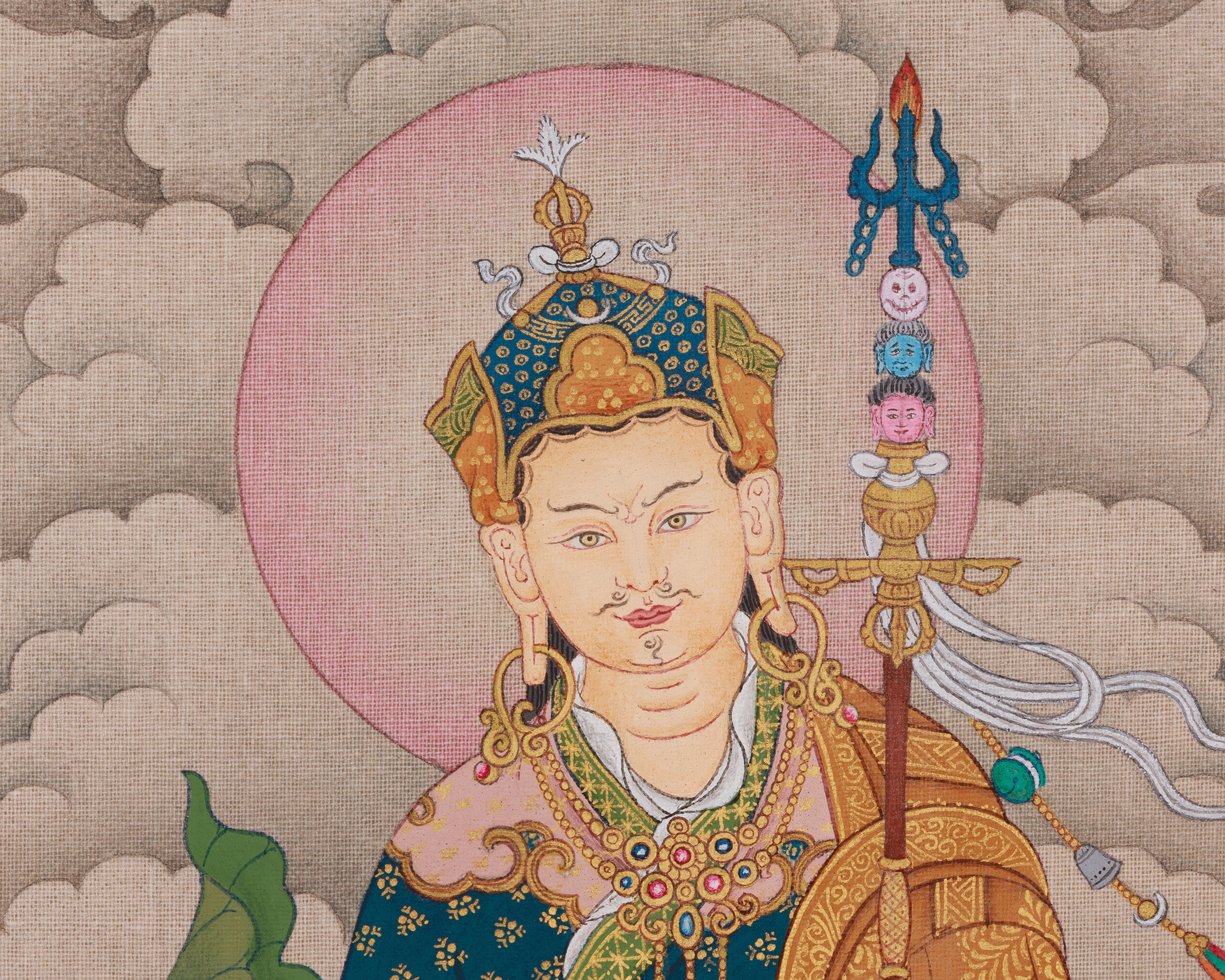 Guru Rinpoche Spiritual Art | Compassionate Wisdom | Vajrayana Teaching