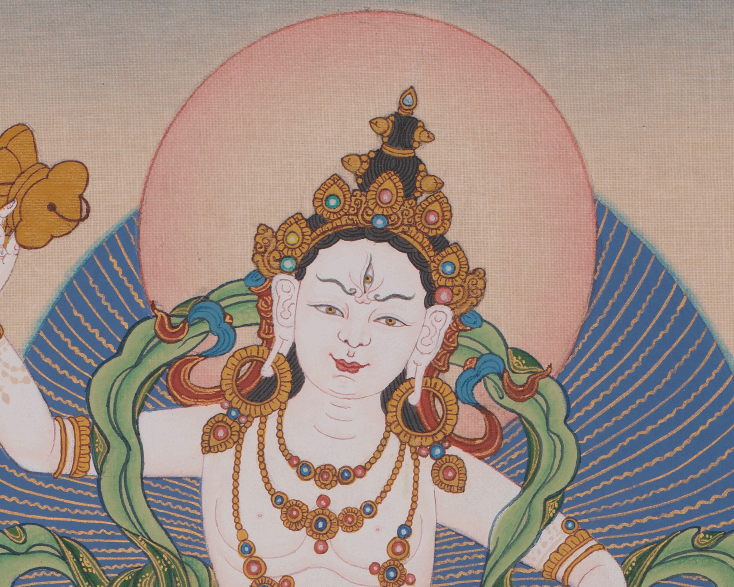 Machig Labdron Buddhist Art | The legendary Founder of The Chöd lineage