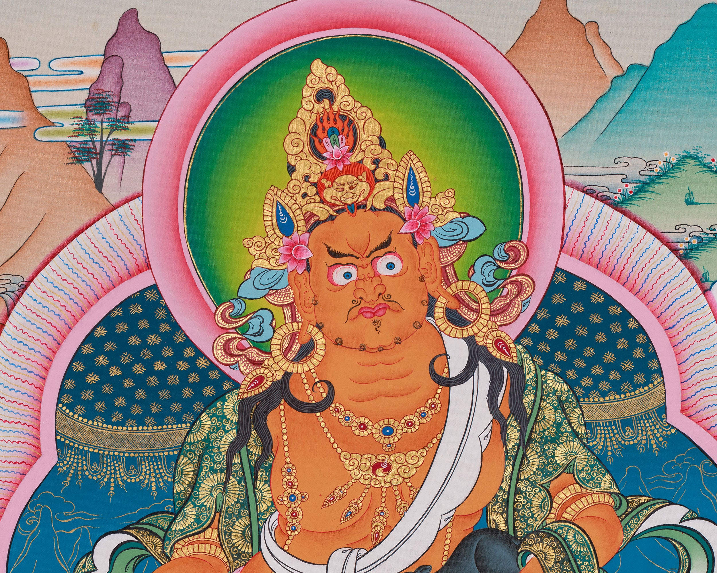 Himalayan Art of Dzambhala | Wealth, Prosperity and Abundance Deity