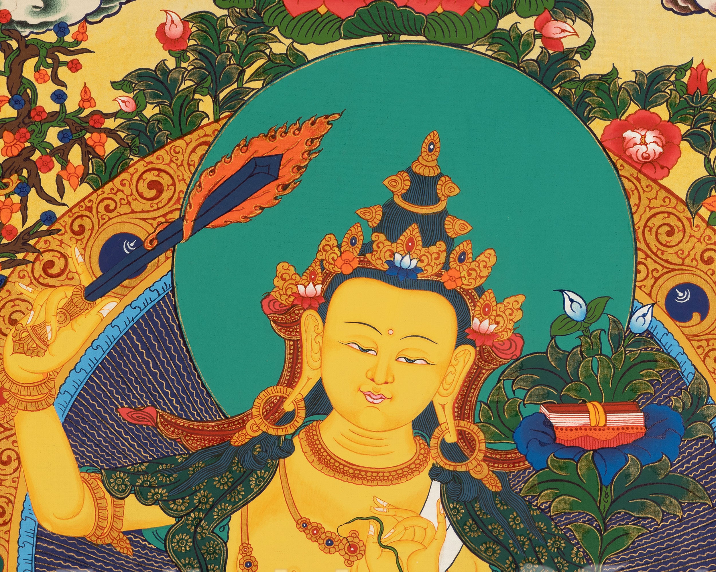 Manjushri, Bodhisattva Of Wisdom | Embodiment of Clarity and Insight
