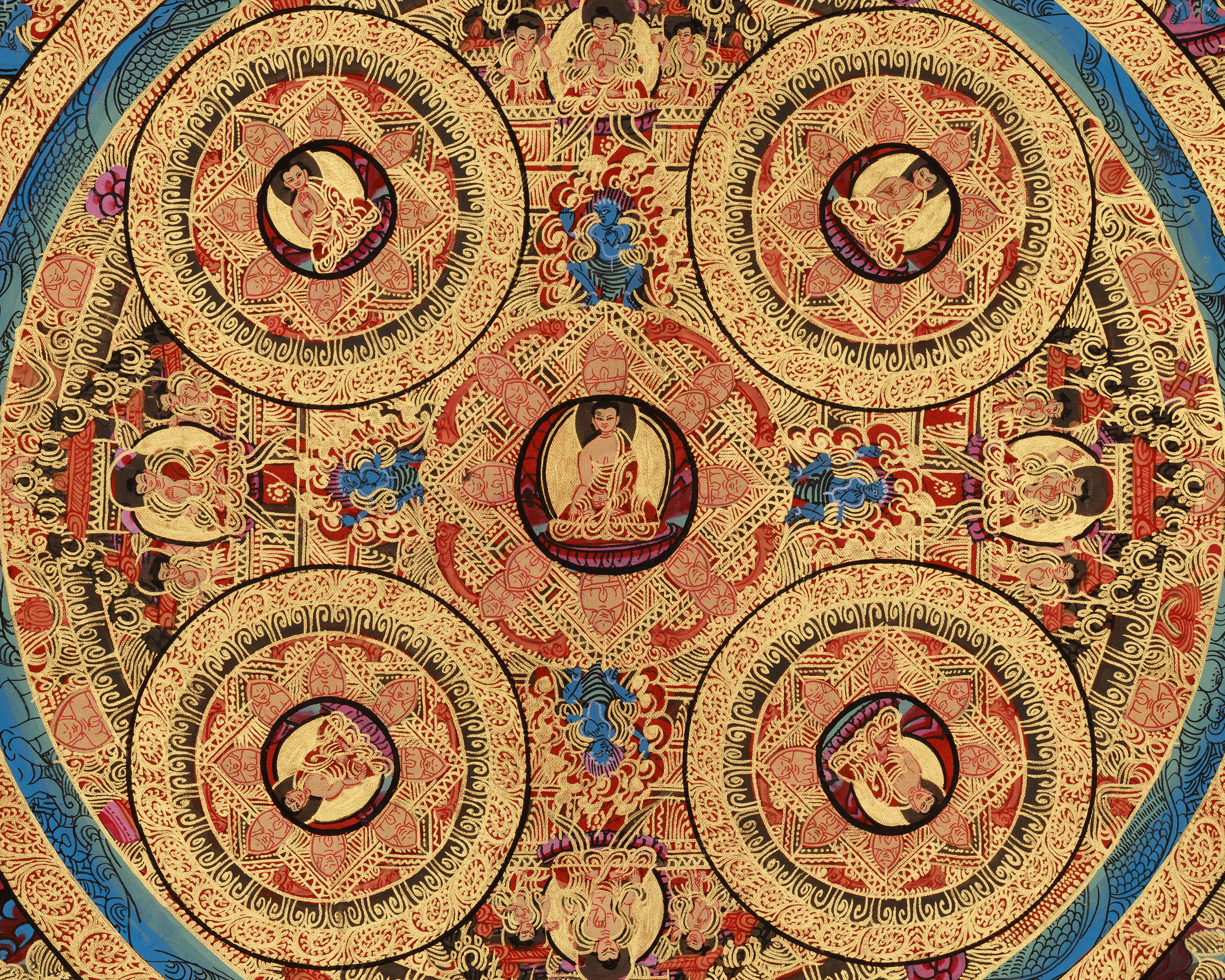 Sacred Buddha Mandala Art | A Divine Representation of Enlightened Universe