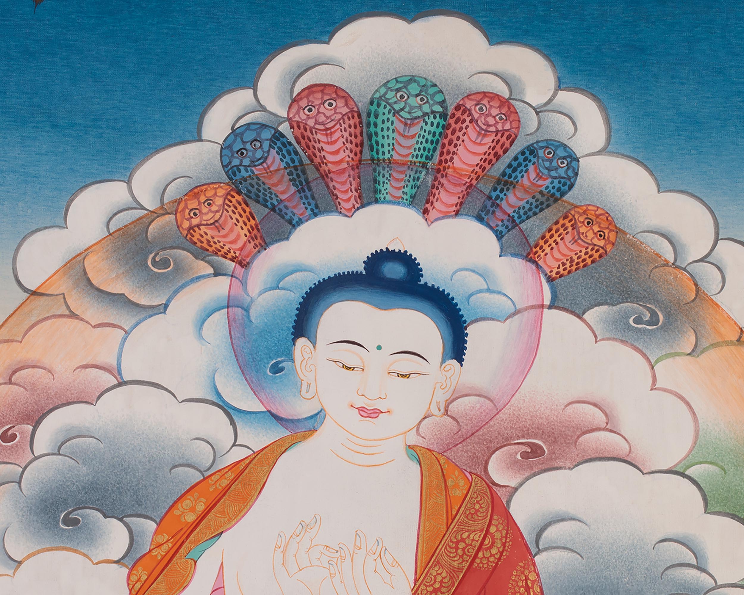 Nagarjuna Thangka | The Master of Madhyamaka Philosophy