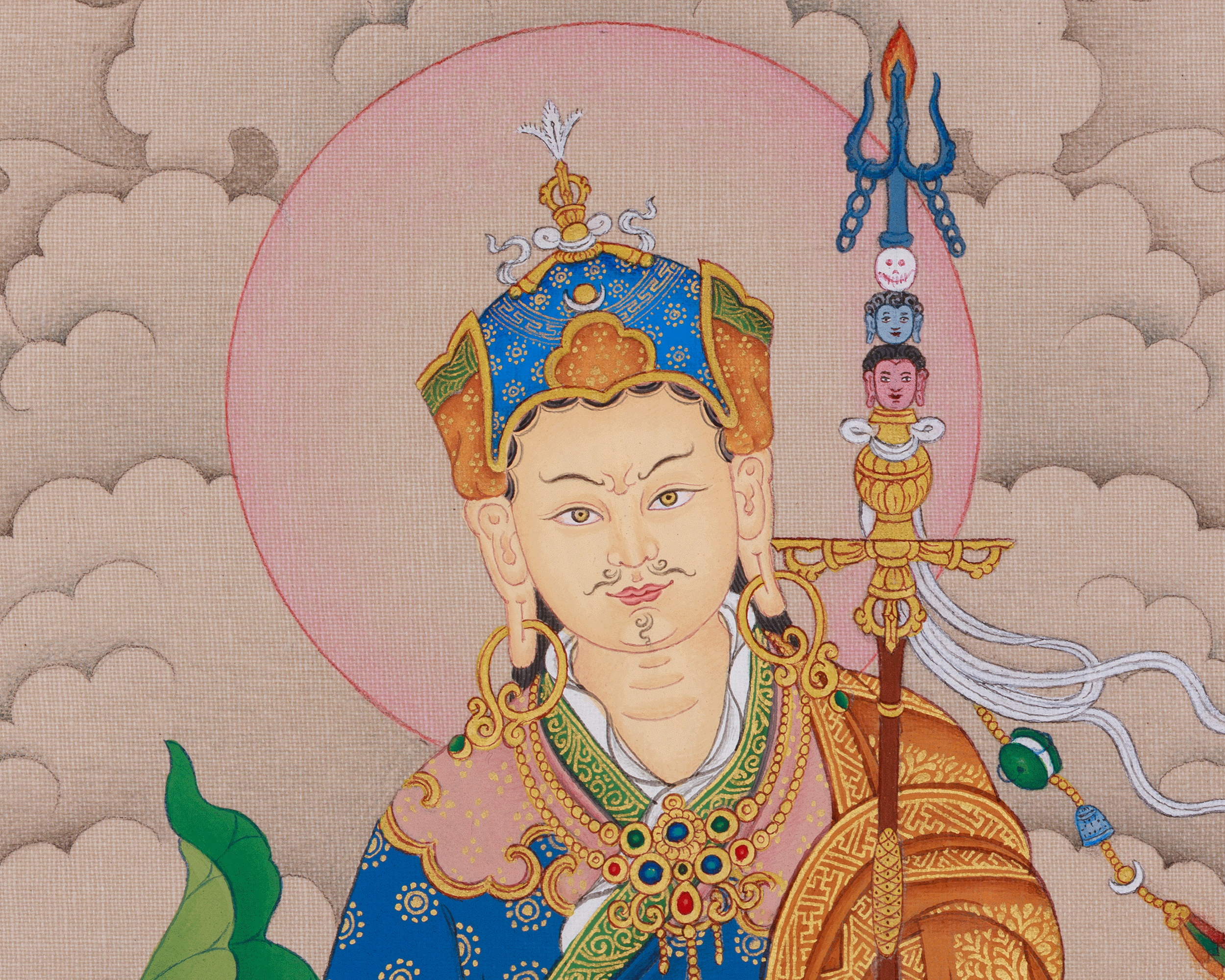 Sacred Thangka of Guru Rinpoche | A Divine Masterpiece of Enlightenment
