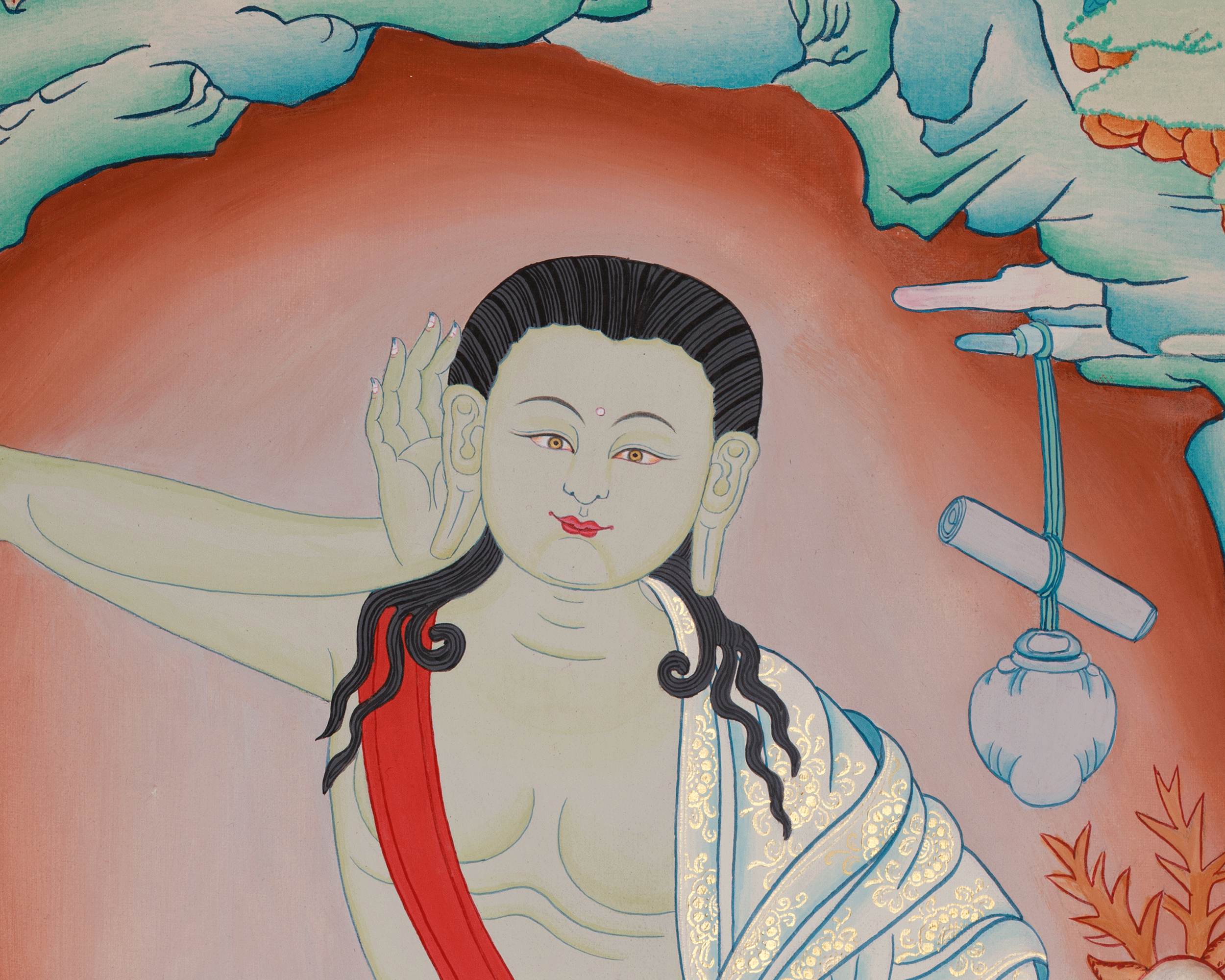 Milarepa Art | Spiritual Transformation | Lineage Master | Revered Yogis