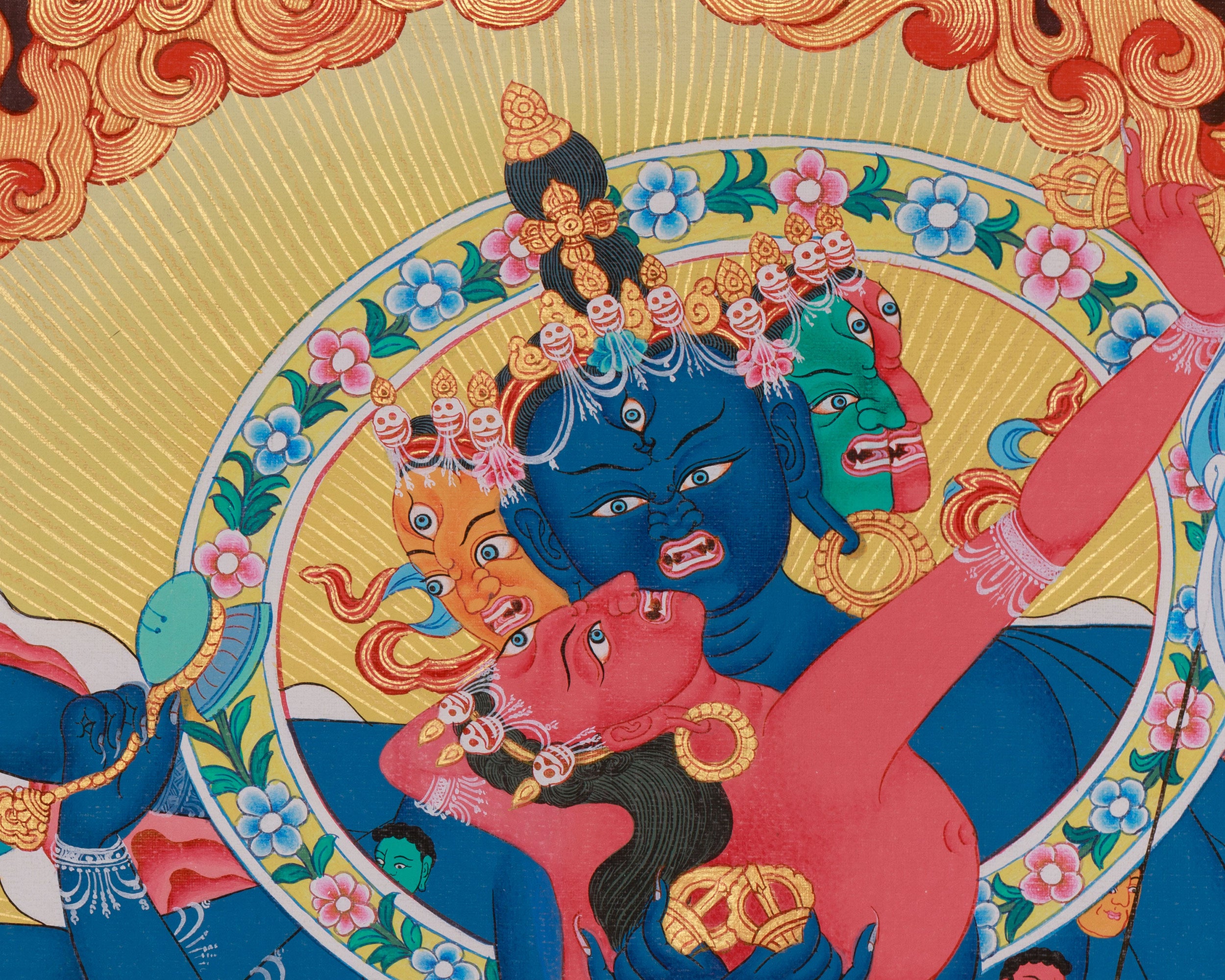 Chakrasamvara Buddhist Art | Tantric Wisdom and Transformation Deity