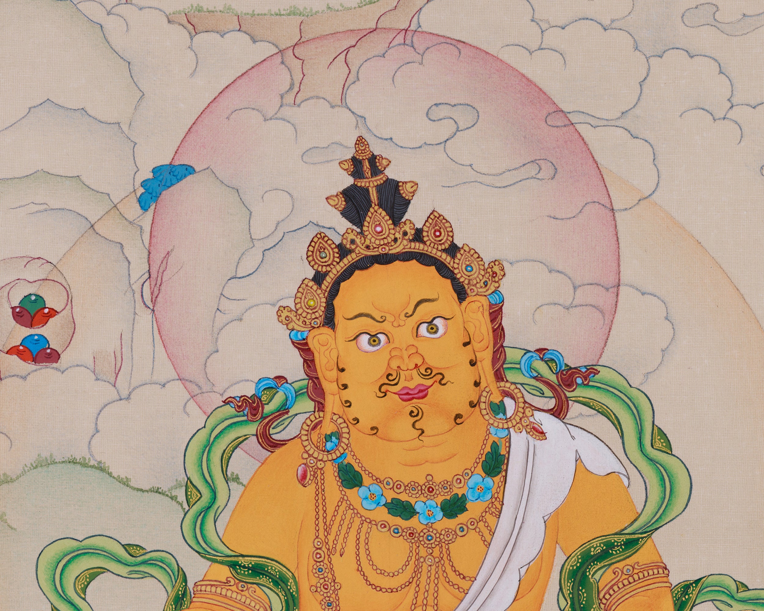 Lord Kubera, God of Wealth | Tibetan Protector of Prosperity
