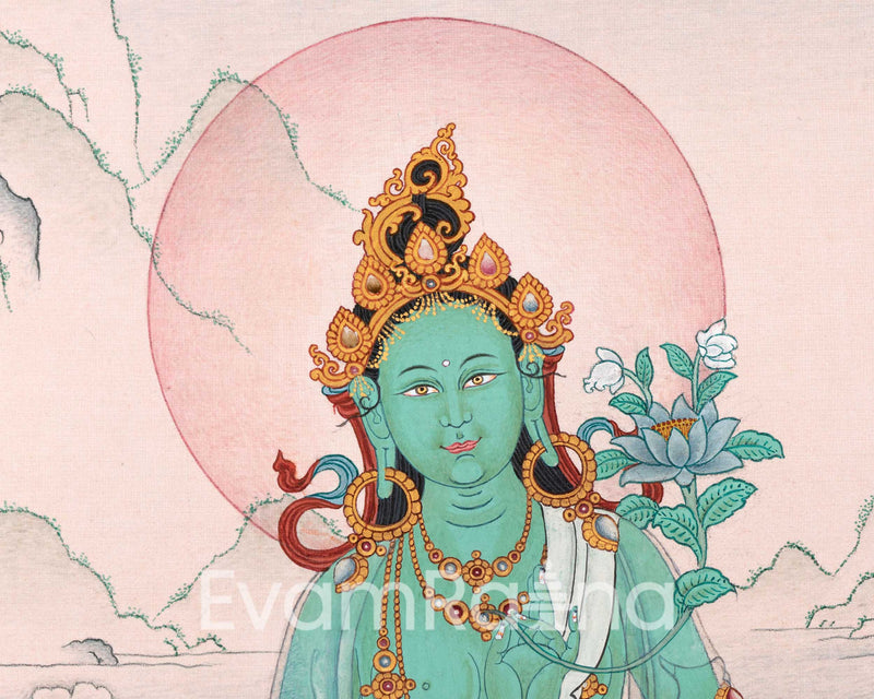 Mother Green Tara: Exclusive Art