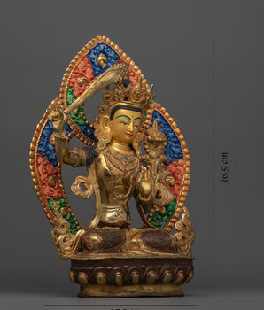 manjushri-statue-the-bodhisattva-of-wisdom
