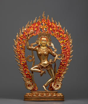 Machig Labdron Gold Statue