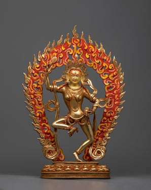 Machig Labdron Gold Statue