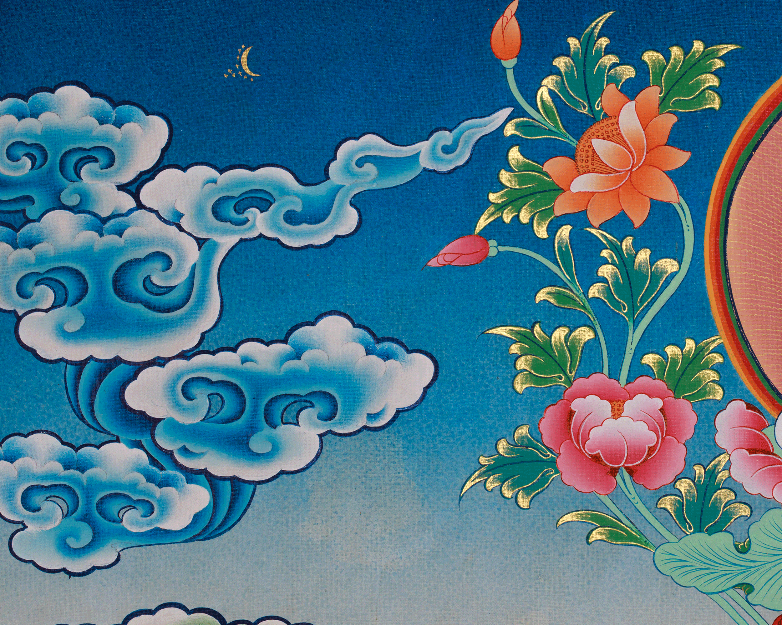 Tibetan Vajrayogini Thangka | Wisdom and Transformation Deity