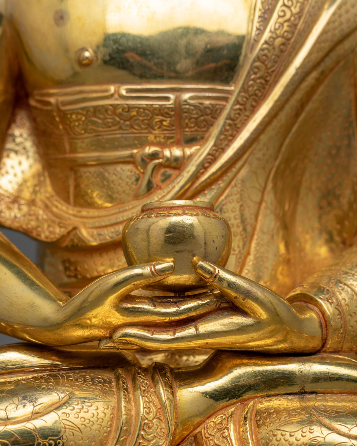 Amitabha Buddha of Eternal Life Sculpture | Buddha of Pure Land Buddhism