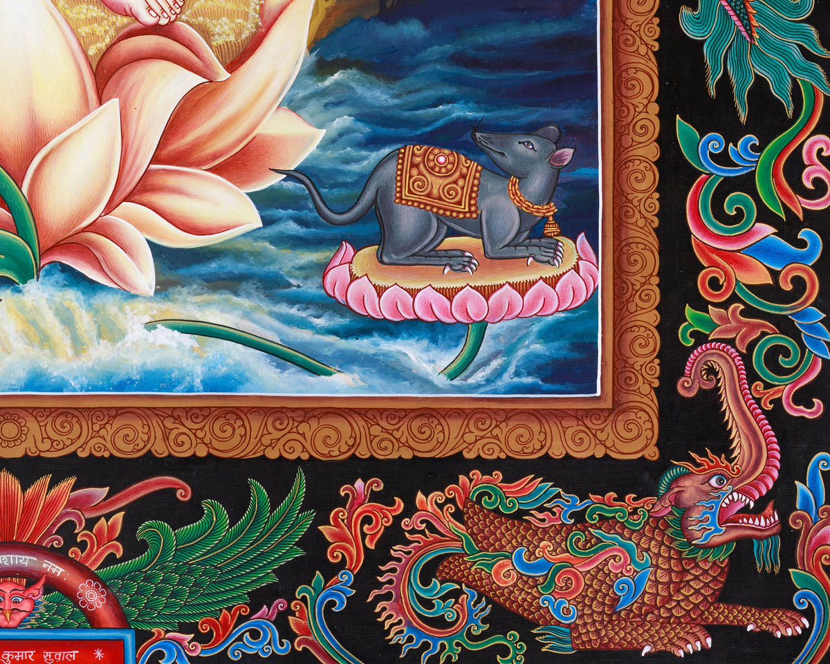 Sacred Ganesh Artwork | Hindu Deity of Wisdom and New Beginnings