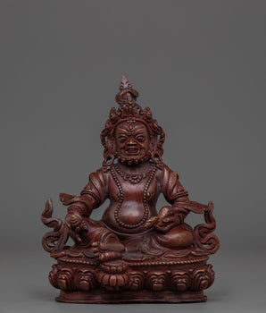 Dzambhala with Oxidized Copper Body 