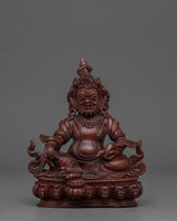 Dzambhala with Oxidized Copper Body 