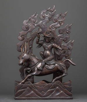 damchen-garwa-nagpo-statue