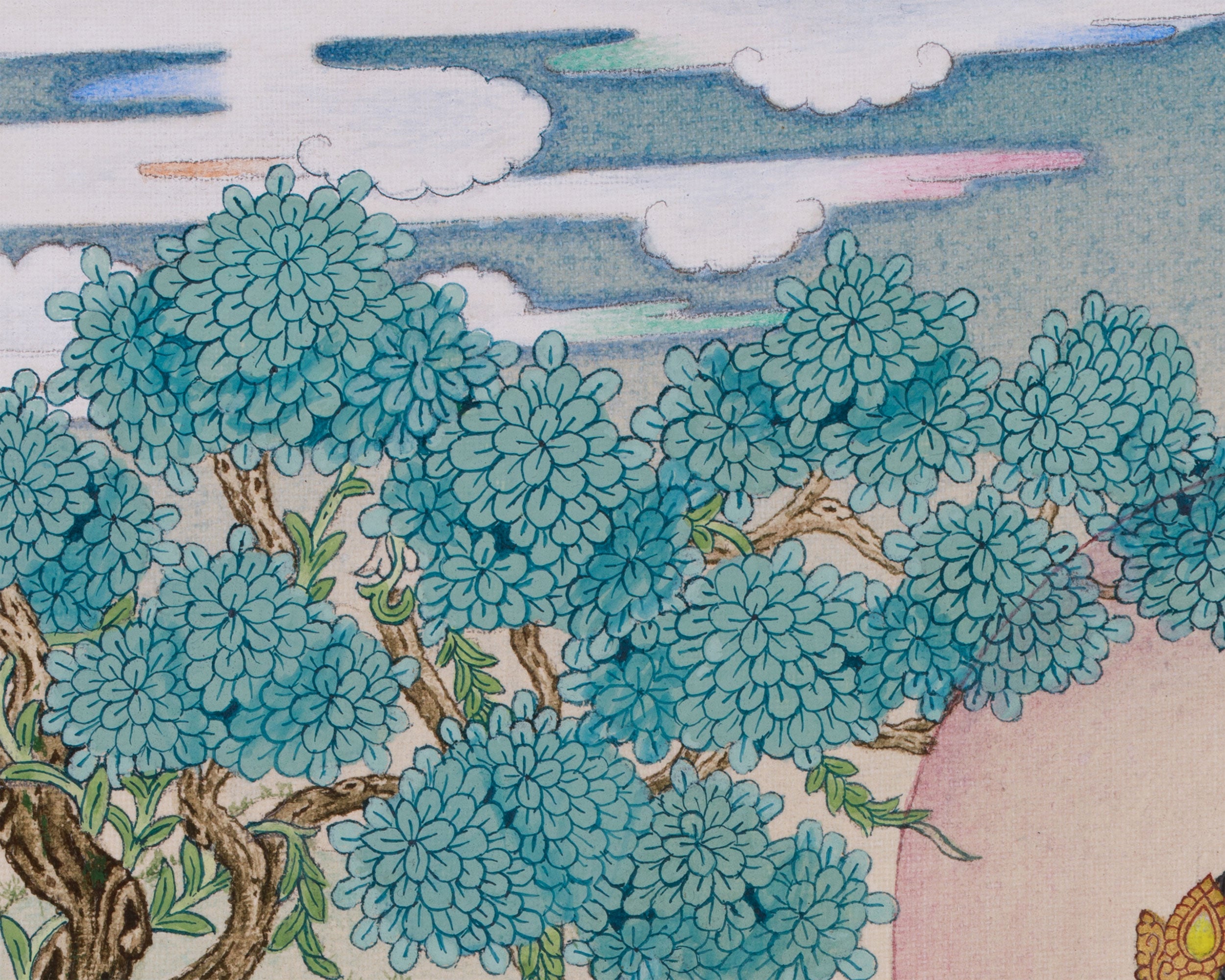 Buddha Vajradhara Painting | Primordial Buddha of Tantric
