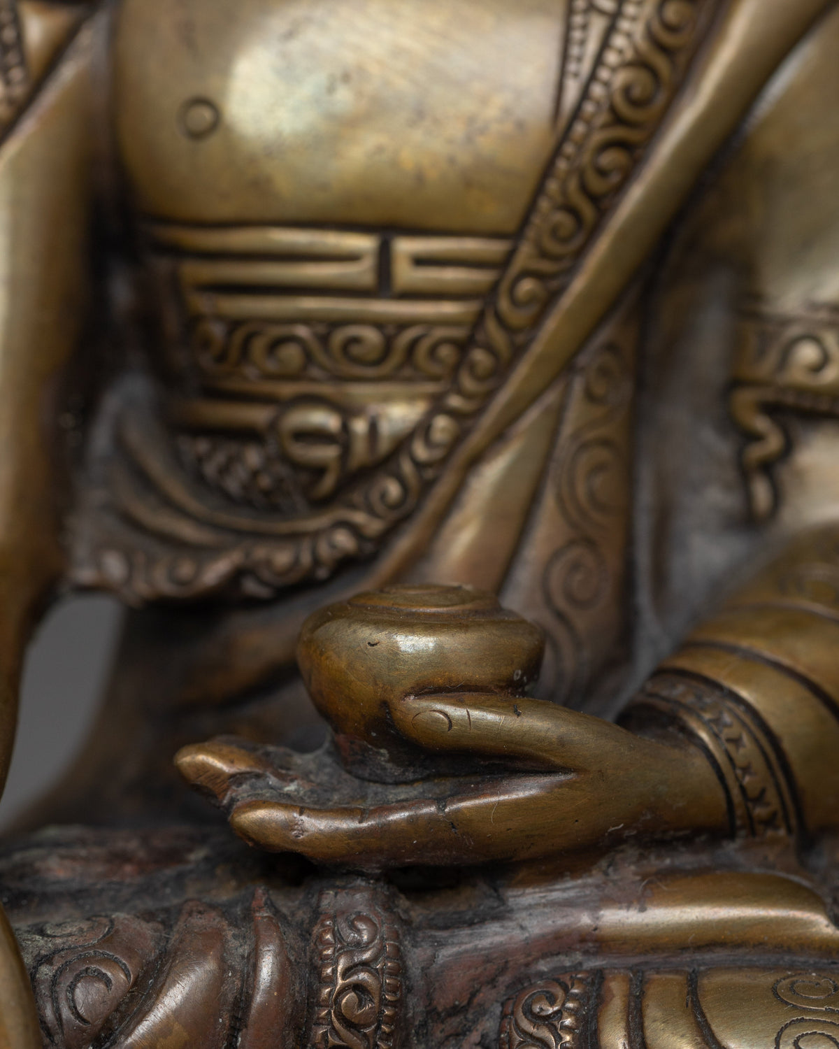Handcrafted Buddhist Statue of Ratnasambhava | Jewel-Born