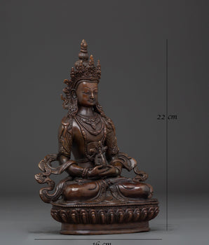 8.7 Inch Amitayus Statue