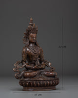 8.7 Inch Amitayus Statue
