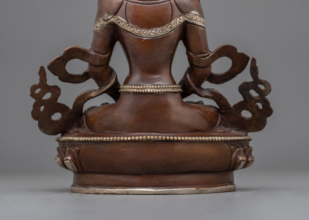 Deity of Infinite Art Amitayus | Compassion and Wisdom Art