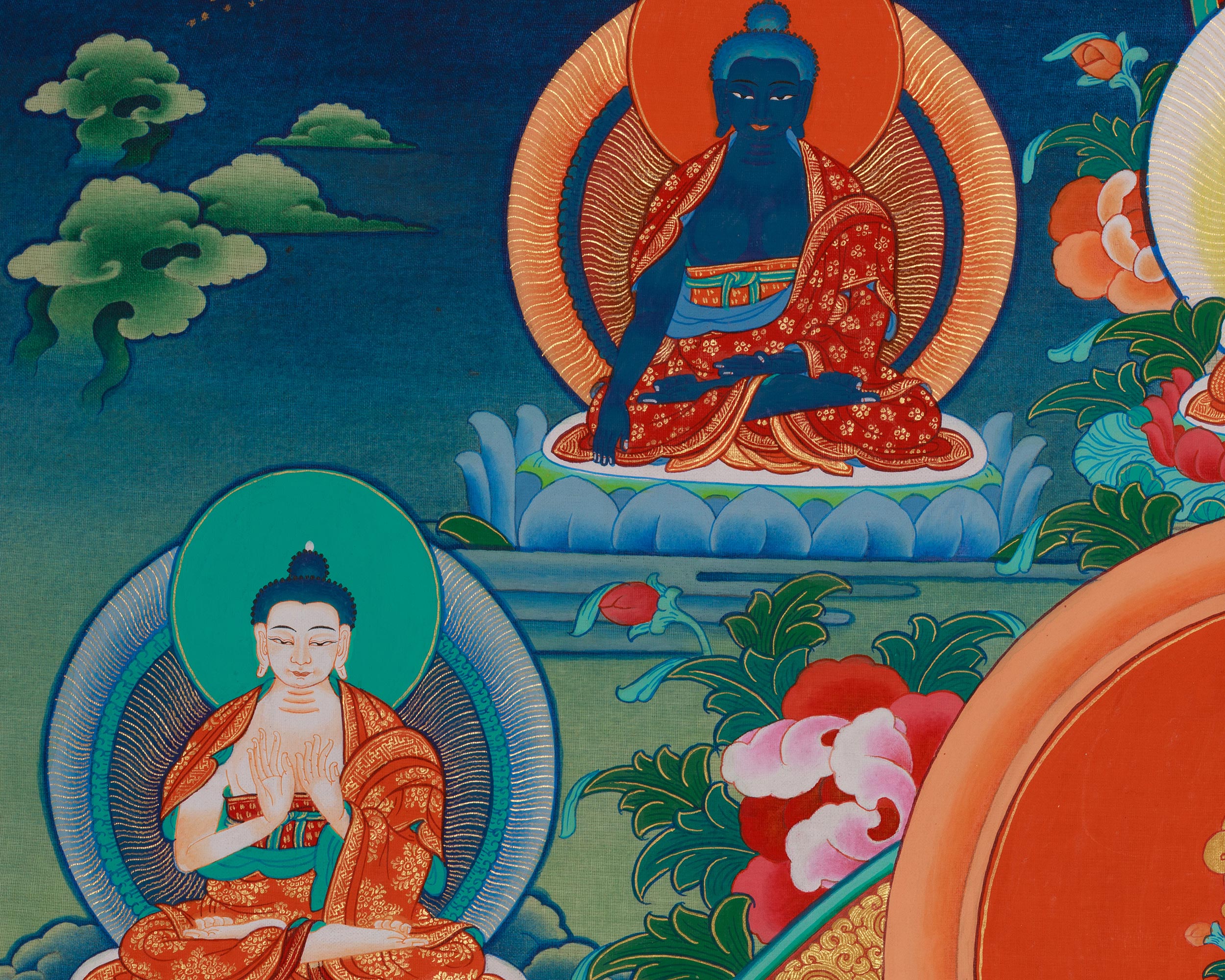 Sacred Goddess Green Tara Thangka | Compassion and Protection Deity