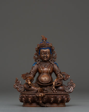 Himalayan Statue of Wealth Lord Dzambhala | Abundance and Prosperity