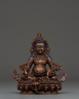 Himalayan Statue of Wealth Lord Dzambhala | Abundance and Prosperity