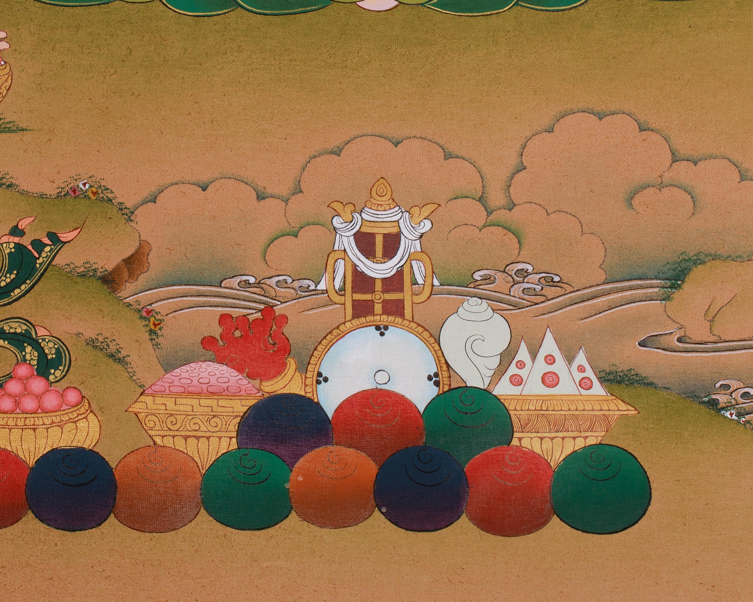 White Tara Compassion Artwork | Sita Tara | Long Life Deity