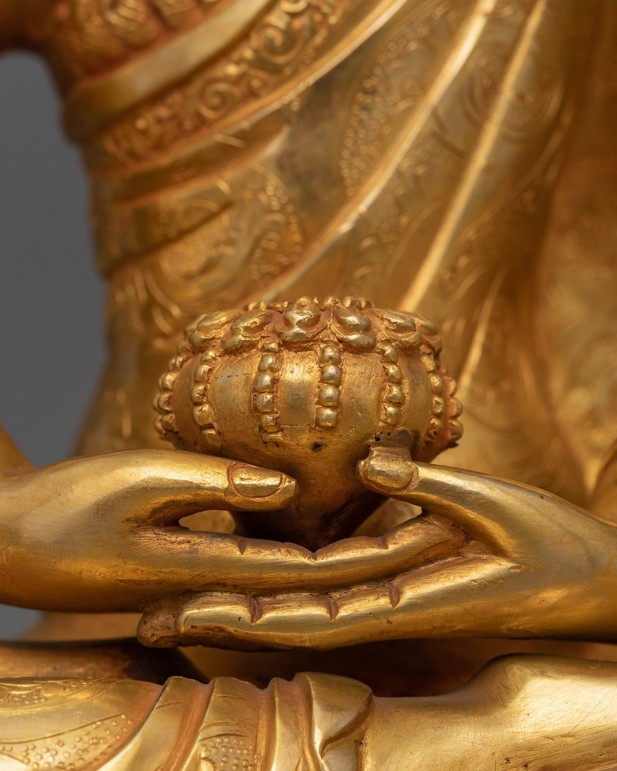 Sacred Pure Land Buddha Amitabha Statue | Lord of Sukhavati Buddha Figure