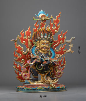 Powerful Sakya Mahakala Meaning | Statue for Protection and Transformation