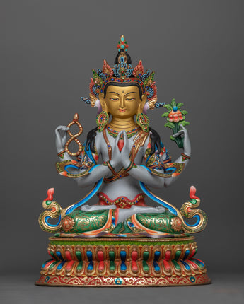 Avalokiteshvara Chenrezig Sadhana Statue