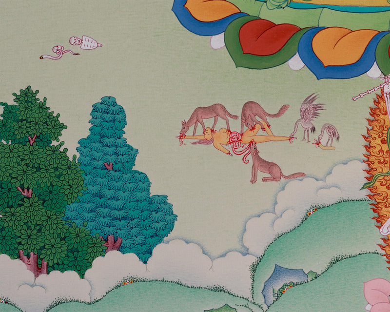 Goddess Dakini Vajrayogini Thangka | Supreme Dakini of Wisdom