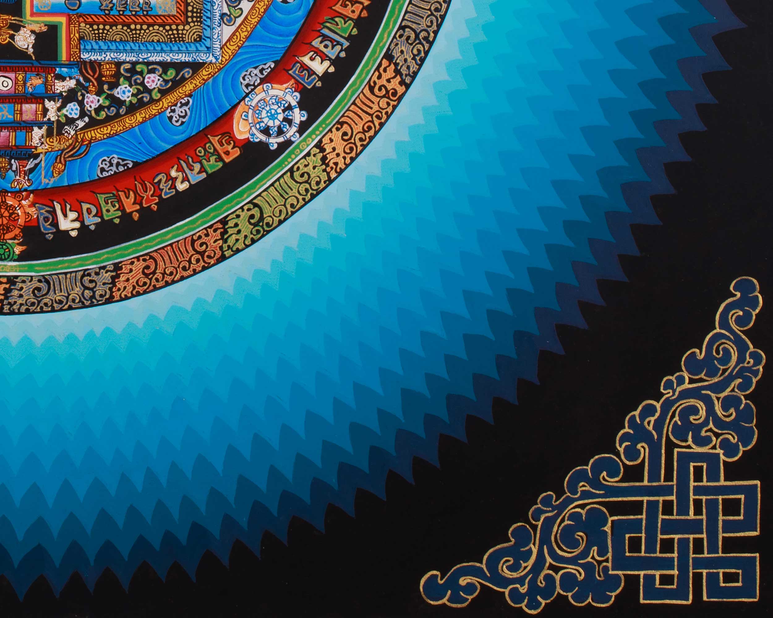 Kalachakra Mandala Buddhist Art | Spiritual Awakening