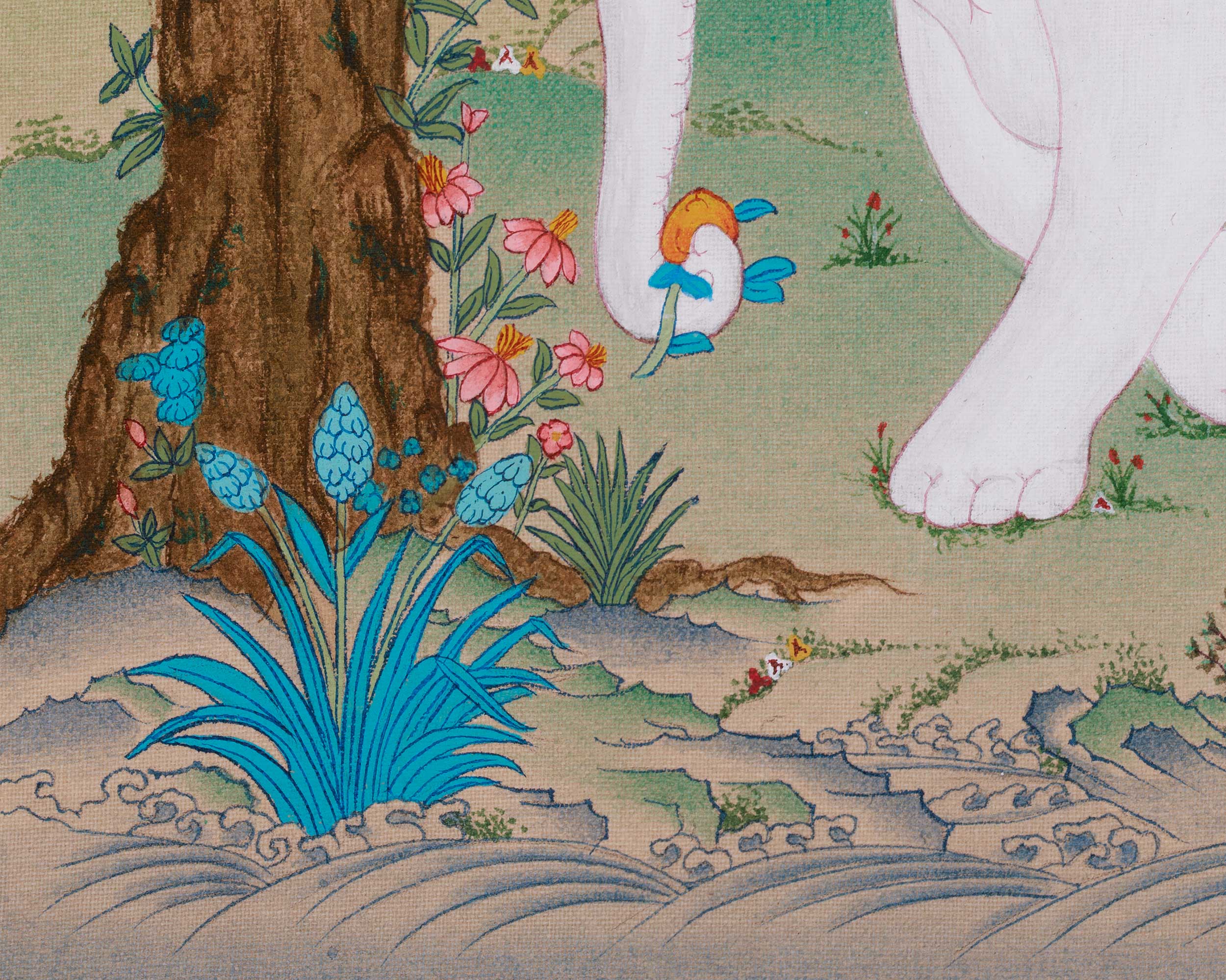 Tibetan Buddhist Art of the Four Harmonious Friends | Symbol of Unity and Mutual Support