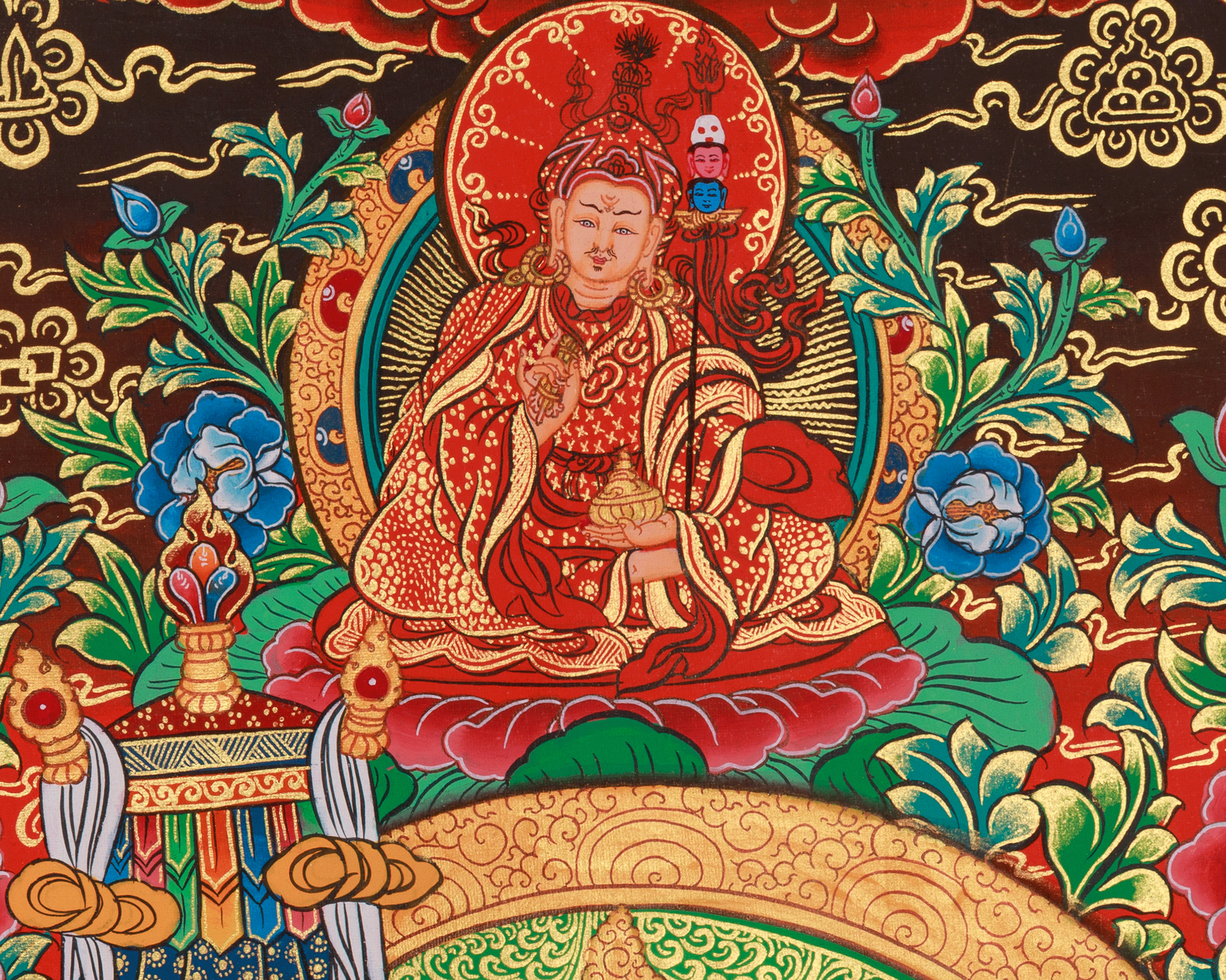 Namtoshe Wealth Deity Art | The Wealth God | God Vaishravana