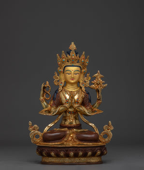 Avalokiteshvara Copper Artwork