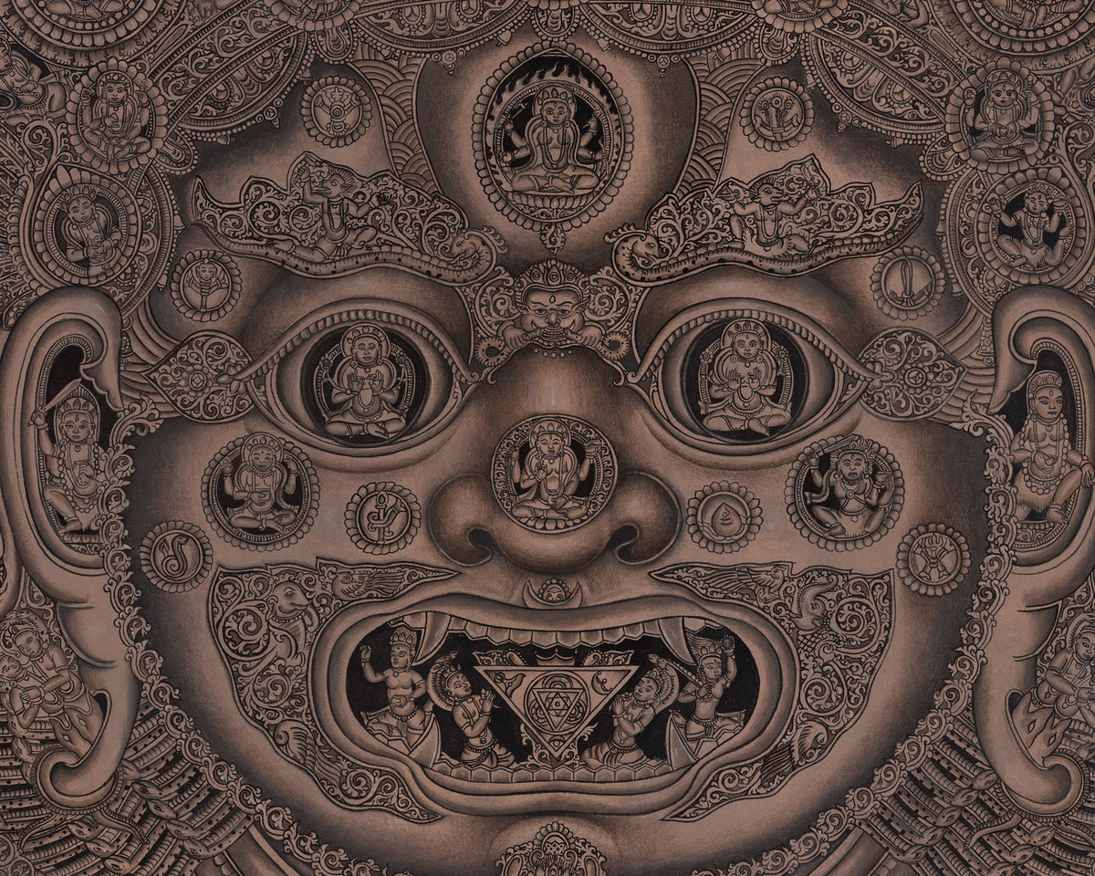 Bhairav Thangka | The Fierce Manifestation of Shiva