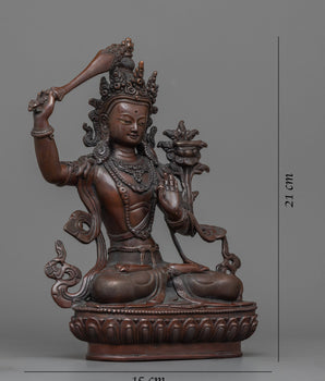 manjusri monastery statue