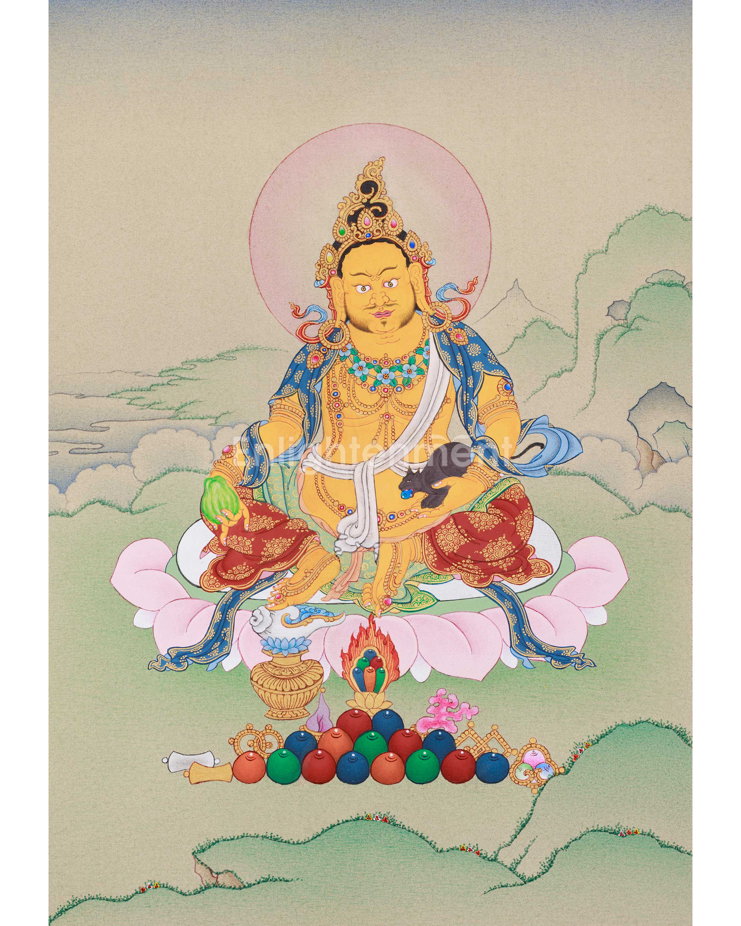 yellow-jambhala-artwork