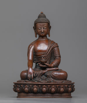 shakyamuni-buddha-brown statue