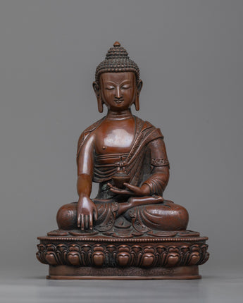 shakyamuni-buddha-brown statue