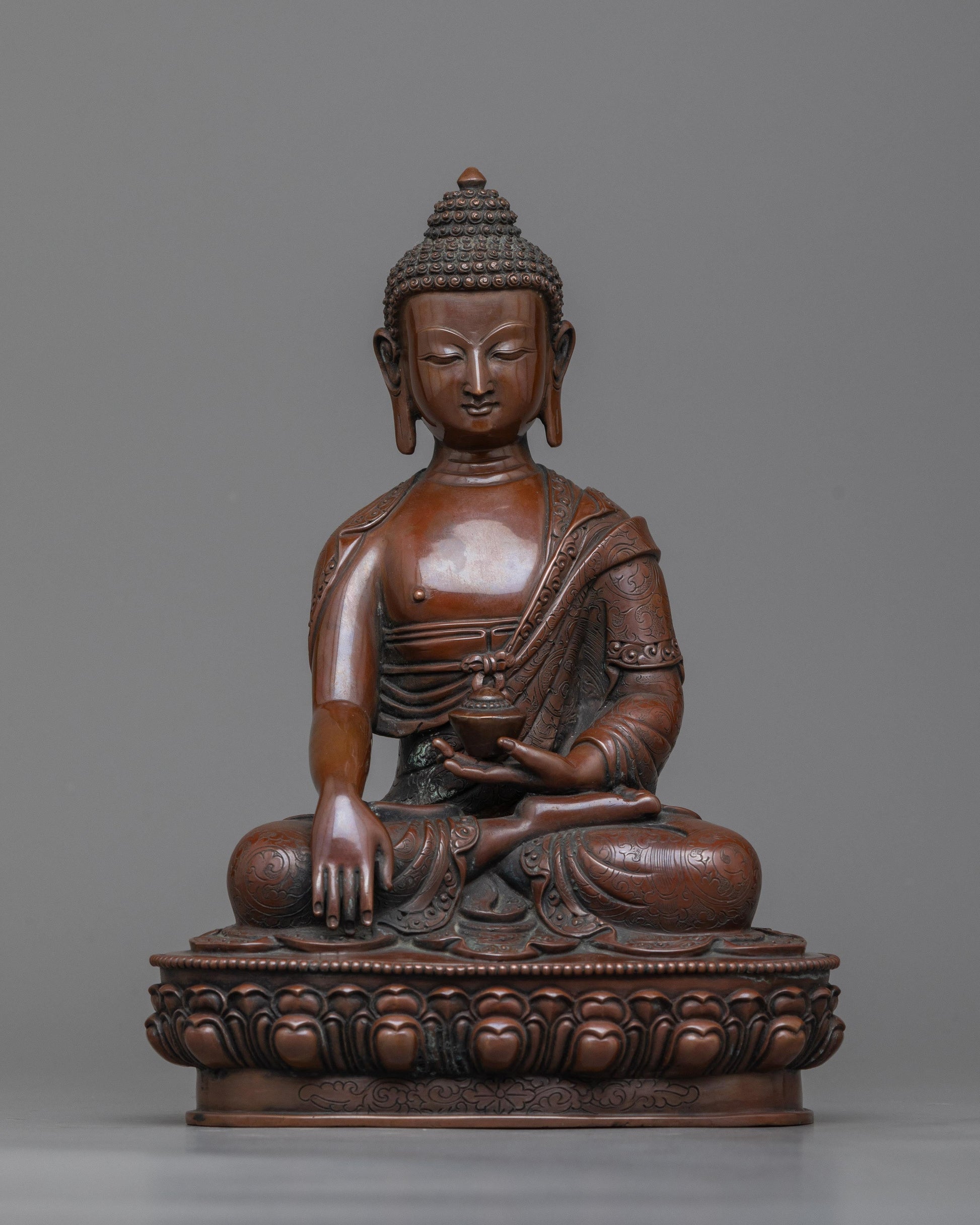 shakyamuni-buddha-brown statue