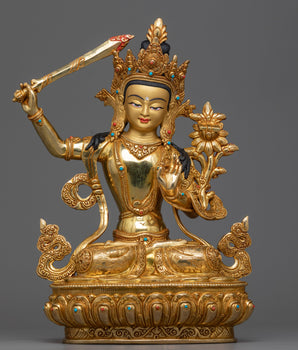 manjushri-god-sculpture