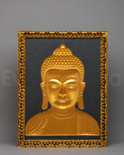 Buddha Head Thangka