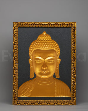 Buddha Head Thangka