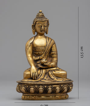 Buddha Shakyamuni Statue | Handcrafted Buddhist Statue for Meditation