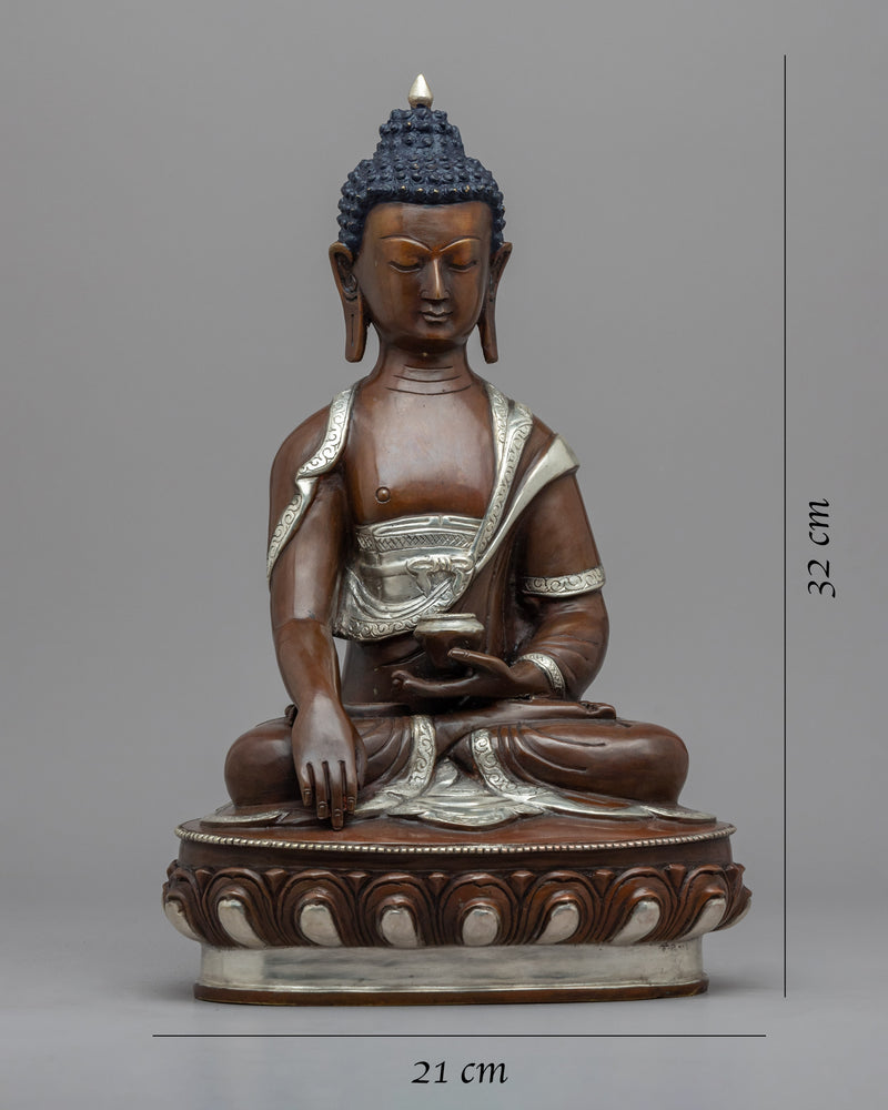 Tibetan Buda Shakyamuni Statue | The Historical Buddha and Founder of Buddhism