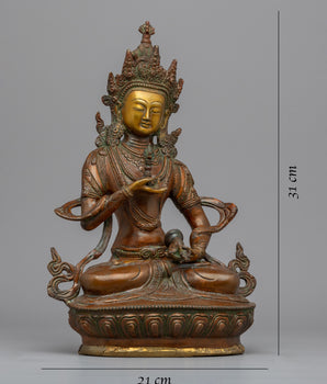 Buddha Vajrasattva Statue | Traditional Handcrafted Buddhist Art