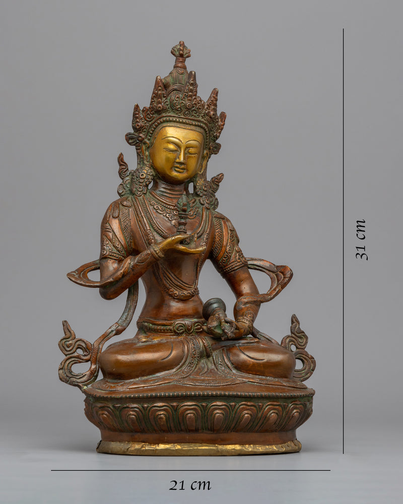 Buddha Vajrasattva Statue | Traditional Handcrafted Buddhist Art